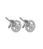 Silver King's Cufflink
