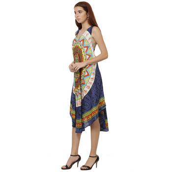 Multicolor Plain Rayon Long Kurtis 2