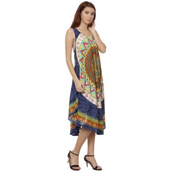 Multicolor Plain Rayon Long Kurtis 3