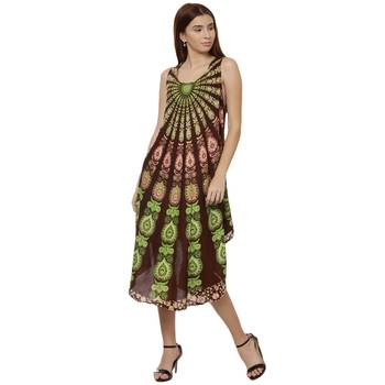 Multicolor Plain Rayon Long Kurtis 1
