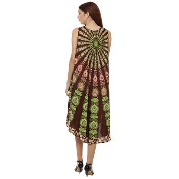 Multicolor Plain Rayon Long Kurtis 4