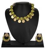 Green designer-jewellery