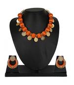 Orange designer-jewellery