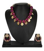 Purple designer-jewellery