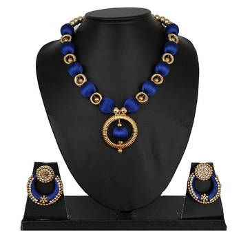 Blue designer-jewellery 1