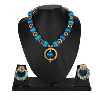 Blue designer-jewellery 1
