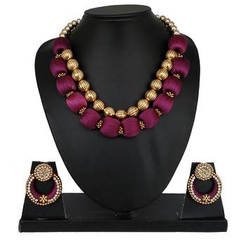 Purple designer-jewellery 1
