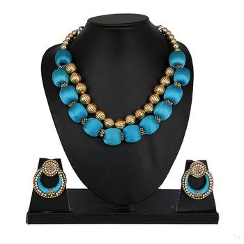 Blue designer-jewellery 1