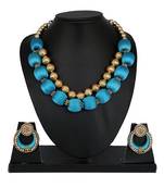 Blue designer-jewellery