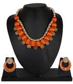 Orange designer-jewellery