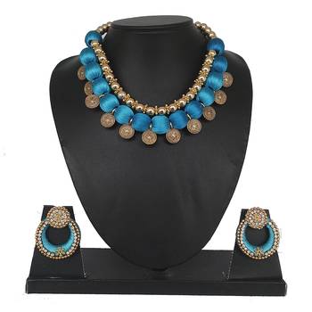 Blue designer-jewellery 1