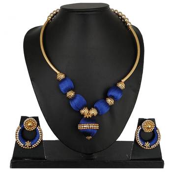 Blue designer-jewellery 1