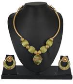 Green designer-jewellery