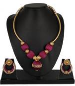 Purple designer-jewellery