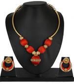 Red designer-jewellery