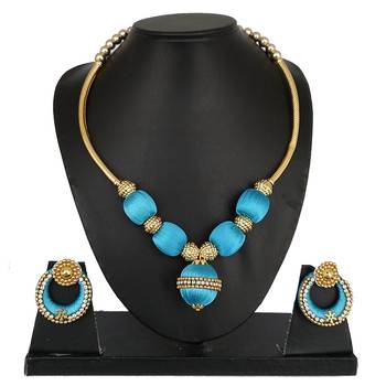 Blue designer-jewellery 1