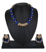 Blue designer-jewellery