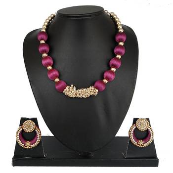 Purple designer-jewellery 1