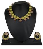 Green designer-jewellery
