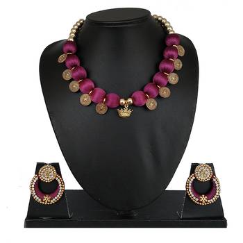 Purple designer-jewellery 1