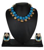 Blue designer-jewellery