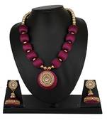 Purple designer-jewellery