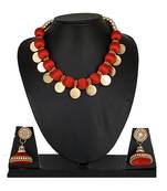 Red designer-jewellery