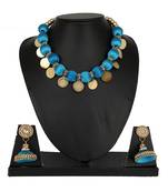Blue designer-jewellery