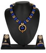 Blue designer-jewellery