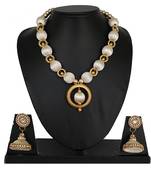 White designer-jewellery