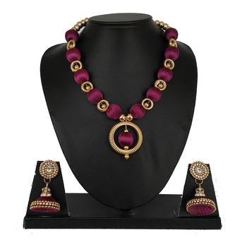 Purple designer-jewellery 1