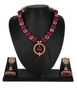 Purple designer-jewellery