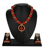 Red designer-jewellery