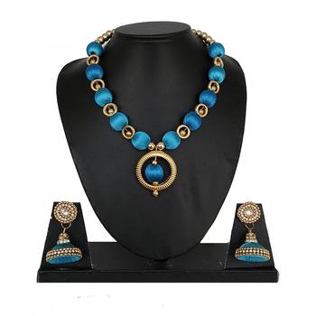 Blue designer-jewellery 1