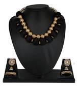 Black designer-jewellery