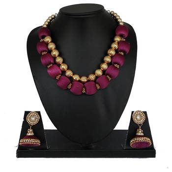 Purple designer-jewellery 1