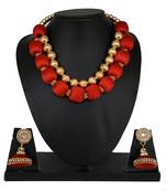 Red designer-jewellery