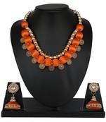 Orange designer-jewellery