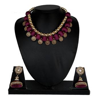 Purple designer-jewellery 1