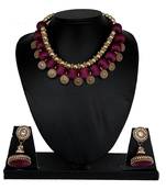 Purple designer-jewellery