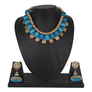 Blue designer-jewellery 1