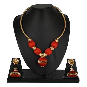 Red designer-jewellery 1