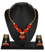 Red designer-jewellery