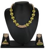 Green designer-jewellery