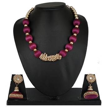 Purple designer-jewellery 1
