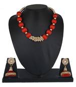 Red designer-jewellery