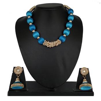 Blue designer-jewellery 1