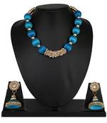 Blue designer-jewellery