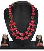 Pink designer-jewellery