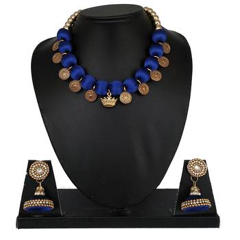Blue designer-jewellery 1